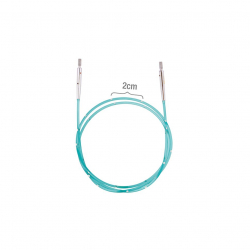 42174 Knit Pro Тросик для съемных спиц SmartStix, длина 56см (готовая длина спиц 80см), зеленый