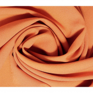 Ткань Креп 210 г кв.м 95% полиэстер, 5% спандекс шир.150 см арт.Р.11356.15 цв.15 терракотовый уп.25м