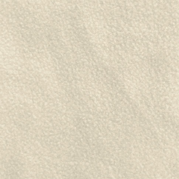 Ткань флис 2-х ст. TBY-0059-103 190 г/м? 100% ПЭ шир.150см  цв.F103 молочный уп.10м