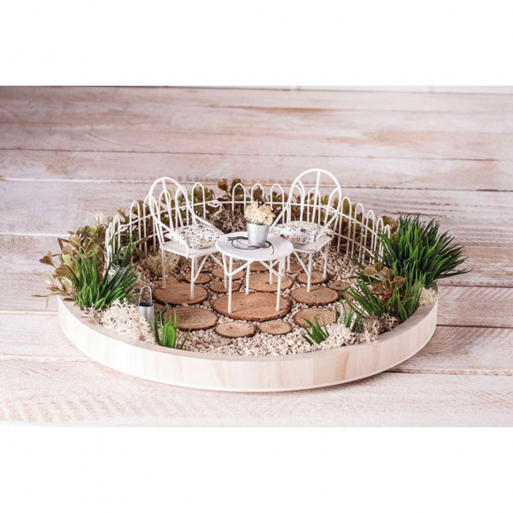 127728_Садовая миниатюра "Металлический забор" 127728_Садовая миниатюра "Металлический забор"