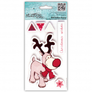 61705_Набор штампов "Северный олень" Boofle Christmas