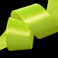 Лента атласная 50мм цв.3037 ярк.салатовый IDEAL уп.27,4 м