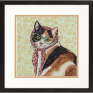 Набор для вышивания DIMENSIONS арт.DMS-70-35395 Мама-кошка 28x28 см Набор для вышивания DIMENSIONS арт.DMS-70-35395 Мама-кошка 28x28 см