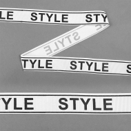 Лента репсовая с рисунком LDRW2547 шир.25мм уп,45,7м