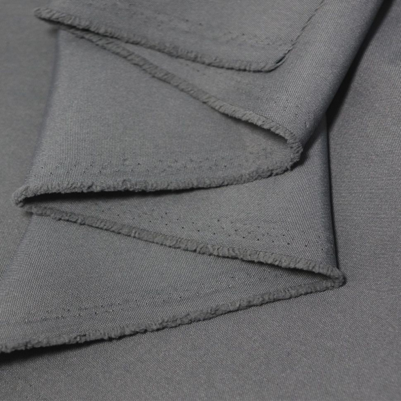 Ткань Габардин 180 г кв.м 100% полиэстер шир.148 см арт.Р.15316.11 цв.11 серый уп.25м