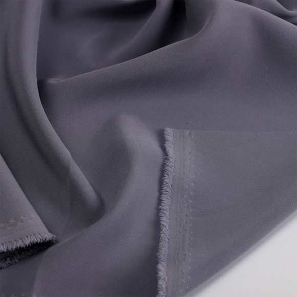 Ткань Барби Прайм 205г/м?  88% пэ 12% спандекс  шир.150см, арт.TBY.B.24 цв.серо-фиолетовый уп.25м