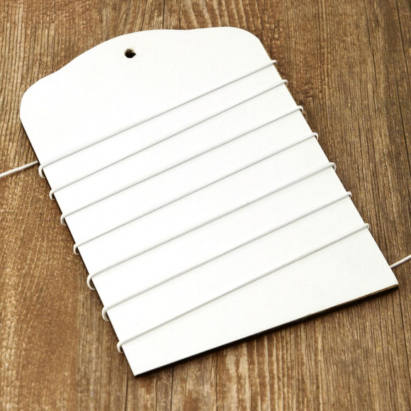 33107_Резинка шляпная PEGA, цвет белый, 1мм