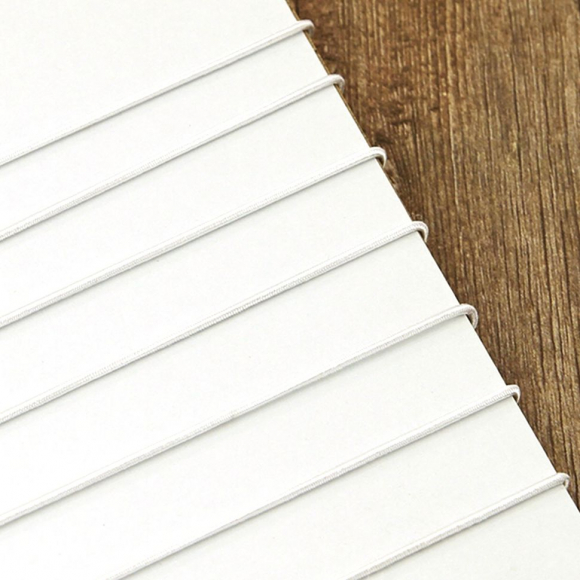 33107_Резинка шляпная PEGA, цвет белый, 1мм