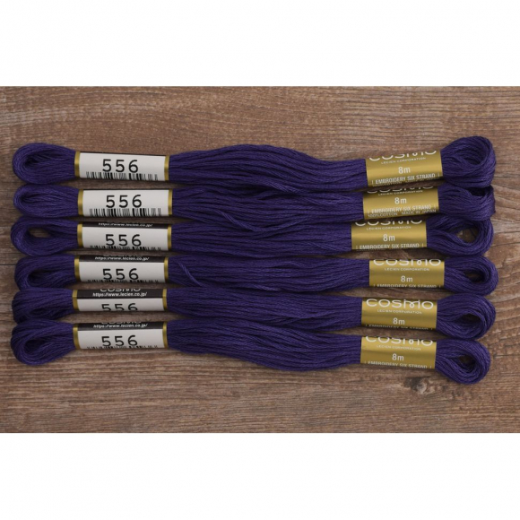 164537_Мулине COSMO однотонный цвет 556