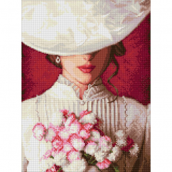 Кристальная мозаика на холсте ФРЕЯ арт.ALVA-24 Навстречу счастью 40х30 см