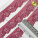 Кружево-стрейч KRUZHEVO арт.TBY.L839 шир.30мм цв.2925/S256 розовый рубин уп.50м