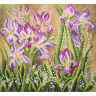 Кристальная мозаика на холсте ФРЕЯ арт.ALVR-17 080 Весенний аромат 34,5х35 см