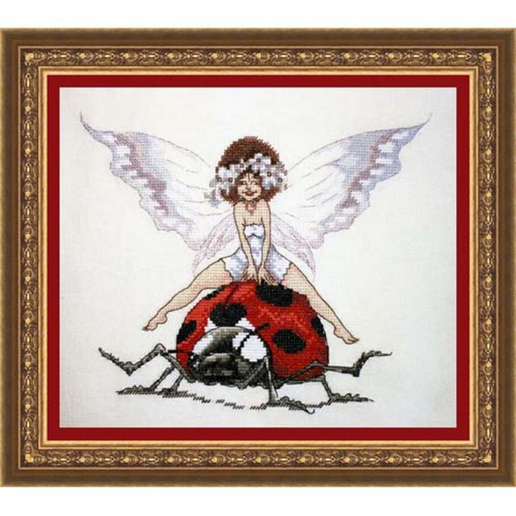 Набор для вышивания NEOCRAFT арт.ВЛ-01 Божья коровка 13х14 см