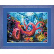 Набор для вышивания РИОЛИС арт.1788 Подводное царство 40х30 см