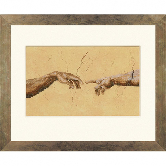 Набор для вышивания LANARTE арт.PN-0007975 Creation (2 Hands) 26х16 см