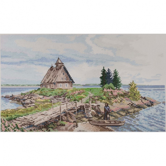 Набор для вышивания МАРЬЯ ИСКУСНИЦА арт.02.010.29 На берегу Белого моря 18х30 см Набор для вышивания МАРЬЯ ИСКУСНИЦА арт.02.010.29 На берегу Белого моря 18х30 см