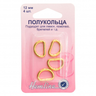 6243_Полукольца разъемные, 12 мм 6243_Полукольца разъемные, 12 мм