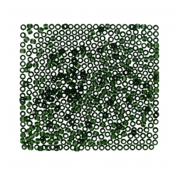 Бисер Япония "TOHO" 10/0  круглый 1  2.4 мм 5 х 5 г №0940 травяной