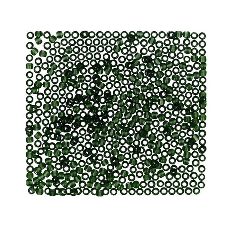 Бисер Япония "TOHO" 10/0  круглый 1  2.4 мм 5 х 5 г №0940 травяной