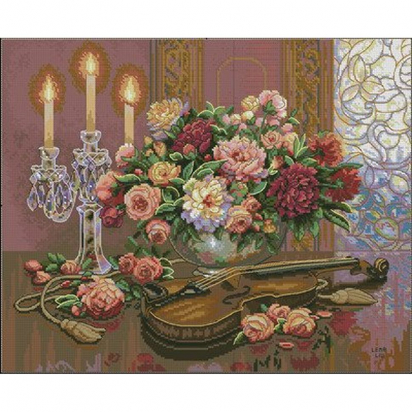 Набор для вышивания DIMENSIONS арт.DMS-35185 Романтический букет 41х33 см Набор для вышивания DIMENSIONS арт.DMS-35185 Романтический букет 41х33 см