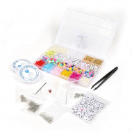 Набор бусин MAGIC 4 HOBBY арт. MG.N24.1 цв.ассорти 24 вида и аксессуары