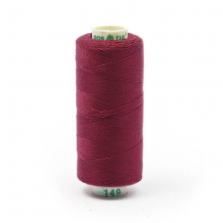 Нитки Dor Tak бытовые 40/2 полиэстер 366м цв.149 бордовый