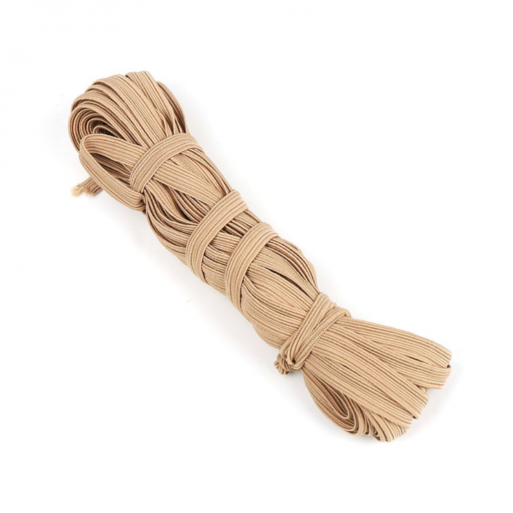 Резинка-продежка 10мм арт.001-10 цв.бежевый уп.10м