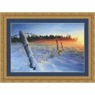 55985_Набор для вышивания "Зимний закат"