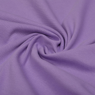 Ткань рибана  гл/крашеный, 215г/м?  95% хл 5%эласт  чулок 80-90см арт.ШН-215955-20 цв.сирень рул.15-80м