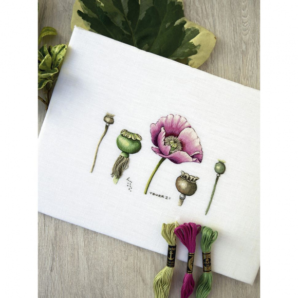 Книга "Вышиваем гладью. Поэзия природы" Триш Бурр