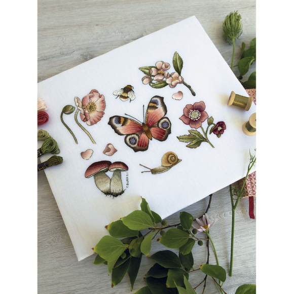 Книга "Вышиваем гладью. Поэзия природы" Триш Бурр