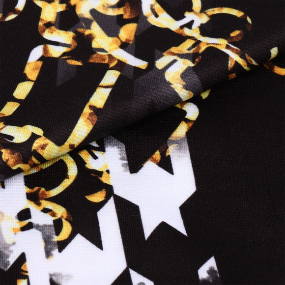 Ткань Милано 230 г/м? 95% полиэстер, 5% лайкра шир.150 см арт.T.0043.1 цв.01 черный рул.25м