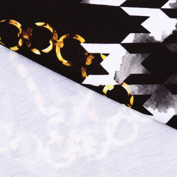 Ткань Милано 230 г/м? 95% полиэстер, 5% лайкра шир.150 см арт.T.0043.1 цв.01 черный рул.25м