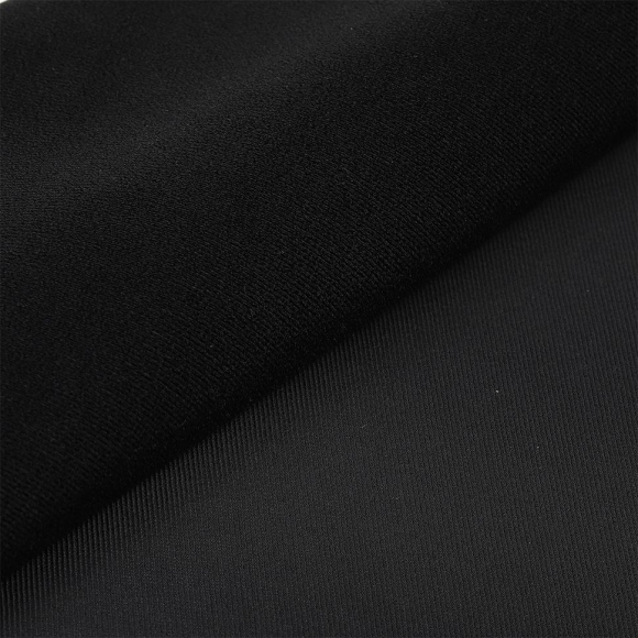 Петельное полотно велкроткань TBY кач.А шир.150см 200g/m2 цв.черный уп.50м