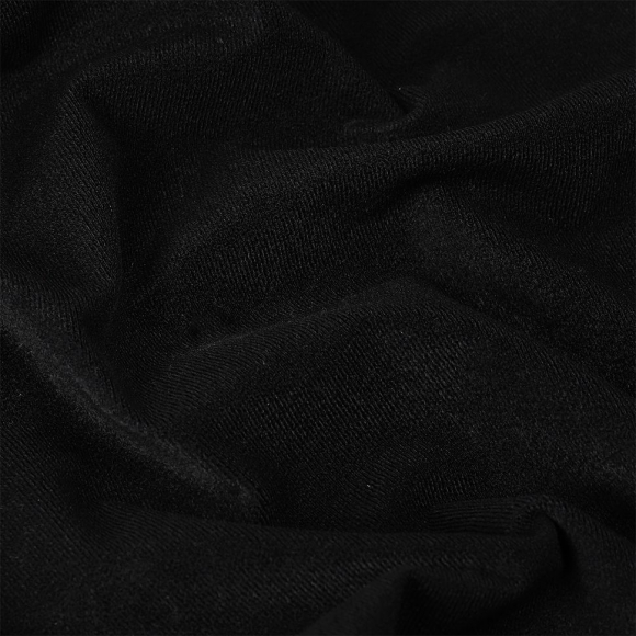 Петельное полотно велкроткань TBY кач.А шир.150см 200g/m2 цв.черный уп.50м