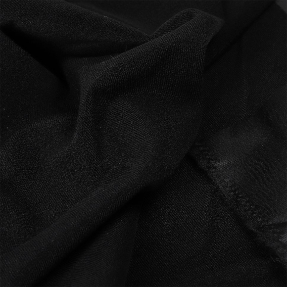 Петельное полотно велкроткань TBY кач.А шир.150см 200g/m2 цв.черный уп.50м