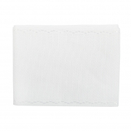 Канва Gamma KT-100 лента Aida №14 100% хлопок 100мм х 25м цв.белый, белый