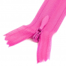 Молния потайная нераз 35см S-304 розовый фуксия SBS уп.100шт