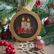 193823_Набор для вышивания "Свет рождества", 11 см 193823_Набор для вышивания "Свет рождества", 11 см