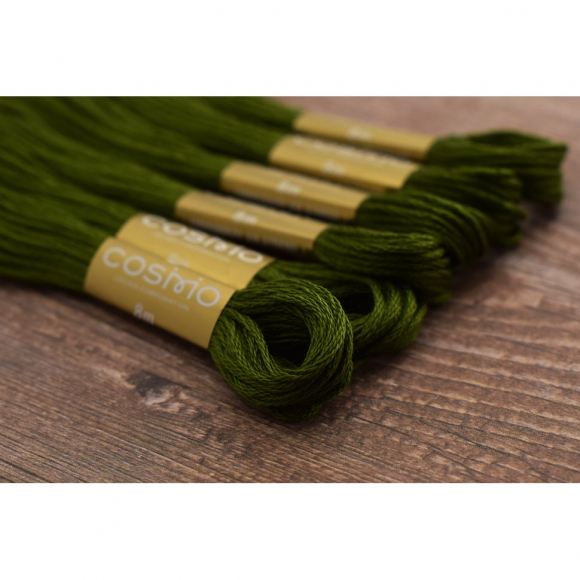 Мулине COSMO однотонный цвет 635