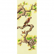 Набор для вышивания СДЕЛАЙ СВОИМИ РУКАМИ арт.К-34 Китайские мотивы-Сокол 17х45 см