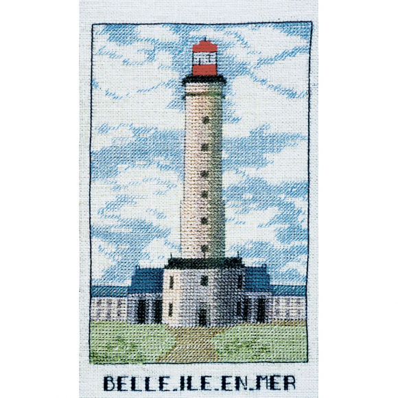 163941_Набор для вышивания:"PHARE "BELLE-ILE-EN-MER" (Маяк Бель иль ан Мер)