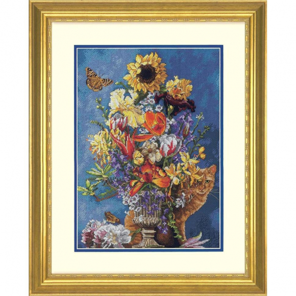 181968_Набор для вышивания:"Сад в золоте"