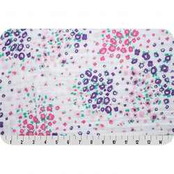 Ткань для пэчворка PEPPY Embrace (марлевка) 120 г/м? 100% хлопок цв.floral fields fuchsia уп.100х125 см