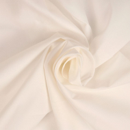Ткань ТиСи поплин стрейч 110 г/м? 65% пэ, 33% хлопок, 2% спандекс шир.150 см арт.TBY.TC.02 цв.айвори уп.1м