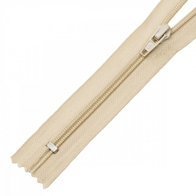 Молния MaxZipper пласт. спираль №5-N 18см н/р цв.F307 натуральный уп.50шт