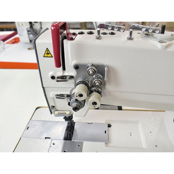 Двухигольная промышленная швейная машина Aurora A-842D-03 с прямым приводом