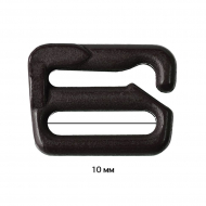 Крючок для бюстгальтера металл ARTA.F.2890 9,9мм, цв.111 шоколадно-коричневый, уп.50шт Крючок для бюстгальтера металл ARTA.F.2890 9,9мм, цв.111 шоколадно-коричневый, уп.50шт