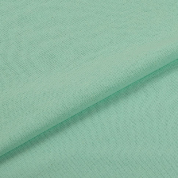 Ткань трикотаж Кулирка хлопок 145г опененд 100+100см мята 13-6009 пач.20-35кг Ткань трикотаж Кулирка хлопок 145г опененд 100+100см мята 13-6009 пач.20-35кг