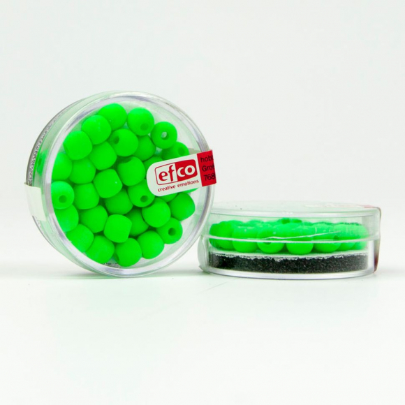 73722_Бусины стеклянные неоновые